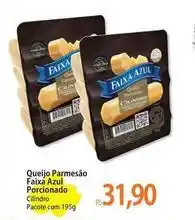 Atacadão Faixa azul - queijo parmesão oferta