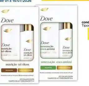 Dove - kit shampoo + condicionador