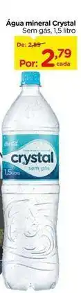 Carrefour Crystal - água mineral oferta