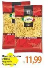 Atacadão Massa - macarrão caseiro d'italia oferta