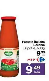 Carrefour Baronia - passata italiana oferta