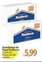 Atacadão Residence - guardanapo de papel oferta