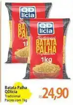 Atacadão Q delicia - batata palha oferta