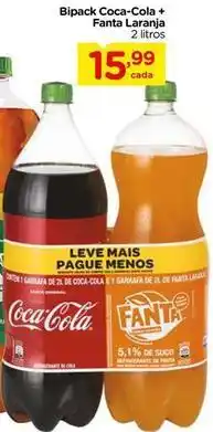 Carrefour Coca-cola + fanta laranja oferta