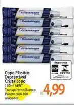 Atacadão Cristalcopo - copo plástico descartavel cristalcopo oferta