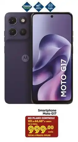 Carrefour Motorola - smartphone moto g17 oferta