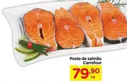 Carrefour Carrefour - posta de salmão oferta