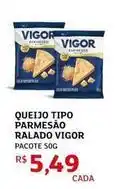 Assaí Atacadista Vigor - queijo tipo parmesão ralado oferta