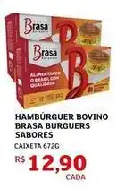 Assaí Atacadista Brasa burguers - hambúrguer bovino oferta