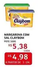 Assaí Atacadista Claybom - margarina com sal oferta