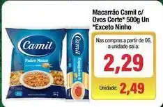 Spani Atacadista Camil - macarrão c/ ovos corte oferta