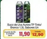 Spani Atacadista Aurora - suco de uva tp tinto oferta