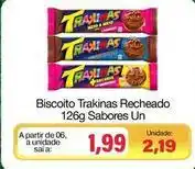 Spani Atacadista Trakinas - biscoito recheado oferta