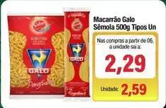 Spani Atacadista Galo - macarrão sêmola oferta