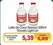 Spani Atacadista Sococo - leite de coco oferta
