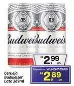 Fort Atacadista Budweiser - cerveja lata oferta