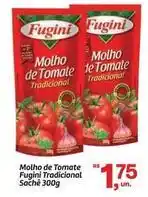 Fort Atacadista Fugini - molho de tomate tradicional sache oferta