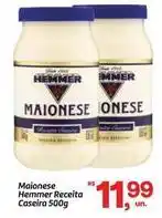 Fort Atacadista Hemmer - maionese receita caseira oferta