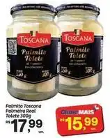 Fort Atacadista Palmeira - palmito toscana real tolete oferta