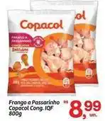 Fort Atacadista Copacol - frango a passarinho cong. iqf oferta