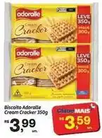 Fort Atacadista Adoralle - biscoito cream cracker oferta