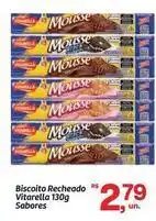 Fort Atacadista Vitarella - biscoito recheado oferta