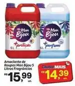 Fort Atacadista Mon bijou - amaciante de roupas 5 litros fragrâncias oferta