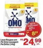 Fort Atacadista Omo - lava roupas em pó lavagem perfeita oferta