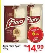Fort Atacadista Flora - arroz tipo 1 oferta