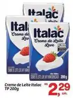 Fort Atacadista Italac - creme de leite oferta