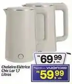 Fort Atacadista Chic - chaleira eléctrica lar 1,7 litros oferta