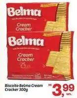 Fort Atacadista Cracker - biscoito belma cream oferta