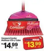 Fort Atacadista Condor - vassoura multiuso v35 c/ cabo oferta