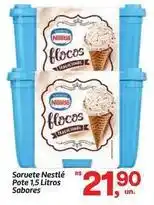 Fort Atacadista Nestlé - sorvete pote 1,5 litros sabores oferta