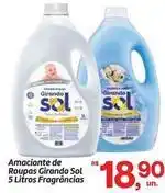Fort Atacadista Girando sol - amaciante de roupas 5 litros fragrâncias oferta