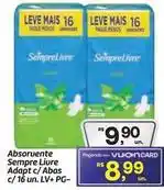 Fort Atacadista Leve - absorvente sempre liure adapt c/ abas oferta