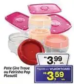 Fort Atacadista Pop - pote gire trave ou feirinha plasuti oferta