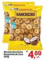 Fort Atacadista Mais coco - biscoito rancheiro rosquinha de coco oferta