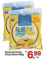 Fort Atacadista Massa - de pastel d'ouro disco oferta