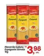 Fort Atacadista Isabela - macarrão espaguete oferta