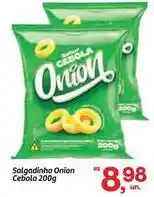 Fort Atacadista Sabor - salgadinho cebola oferta