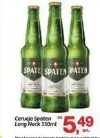 Fort Atacadista Spaten - cerveja long neck oferta