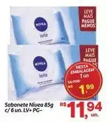 Fort Atacadista Nivea - sabonete c/ 6 un. lv+ pg oferta
