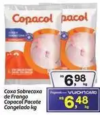 Fort Atacadista Copacol - coxa sobrecoxa de frango pacote congelado oferta