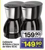 Fort Atacadista De - cafeteria britânia c/jarra de vidro 18.xc oferta
