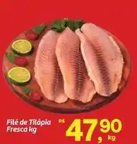 Fort Atacadista De - filé de tilápia fresca oferta