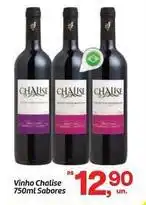 Fort Atacadista Chalise - vinho oferta