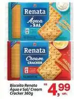 Fort Atacadista Renata - biscoito regata água e sal/cream cracker oferta