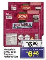 Fort Atacadista Mortadela c/ou s/toucinho fatiada oferta