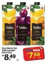 Fort Atacadista Valle - suco néctar del valle laranja/ uva oferta